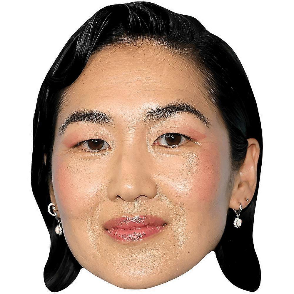 Jackie Chung (Smile) Celebrity Mask, Flat Card Face