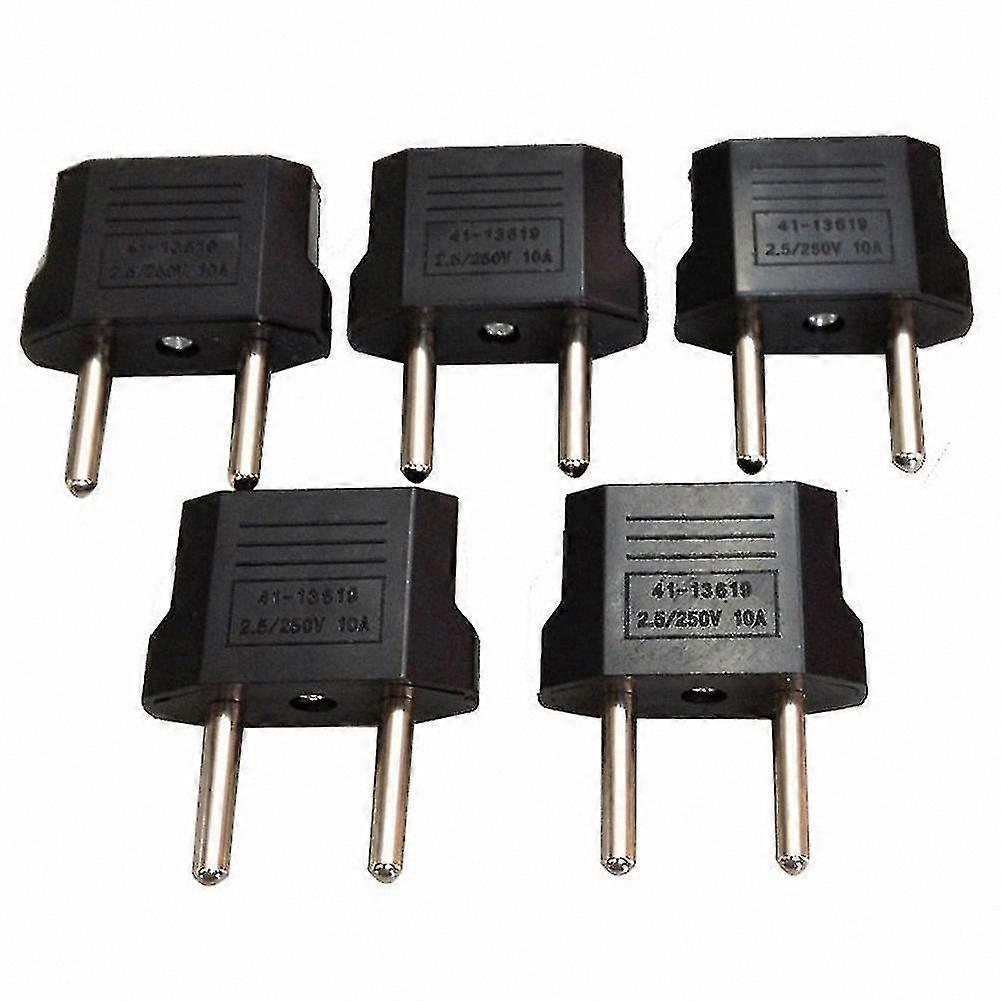 5-Pack Universal Plug Adapter for EU Travel