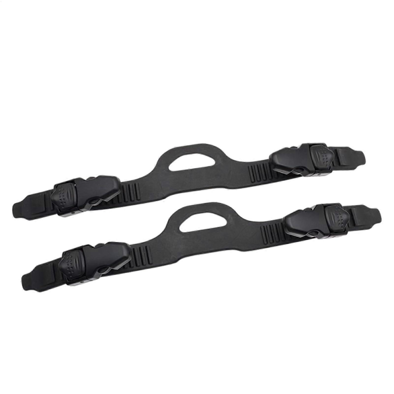 Fin Straps Replacement For Diving Flipper Straps Snorkeling Dive Accessories Black Size S