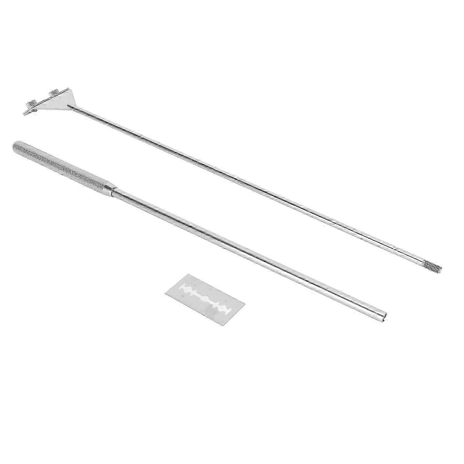 Aquarium Algae Scraper Multifunctional Detachable Rust Prevention Fish Tank Scraper Cleaner Tool for