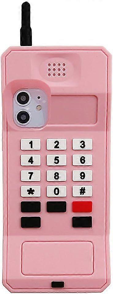 3D silicone protective case for iPhone mobile phone case, retro classic creative