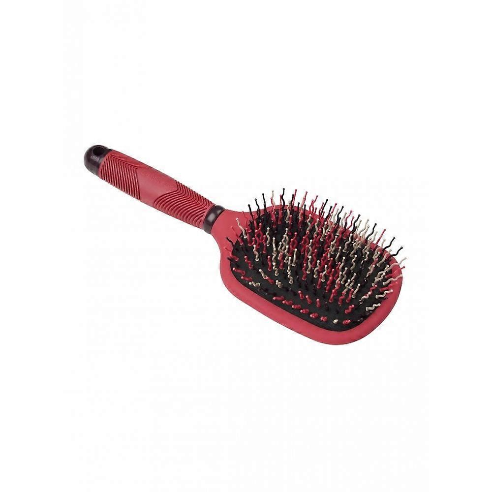 LeMieux Lemieux Tangle Tidy Mane & Tail Brush - Cranberry