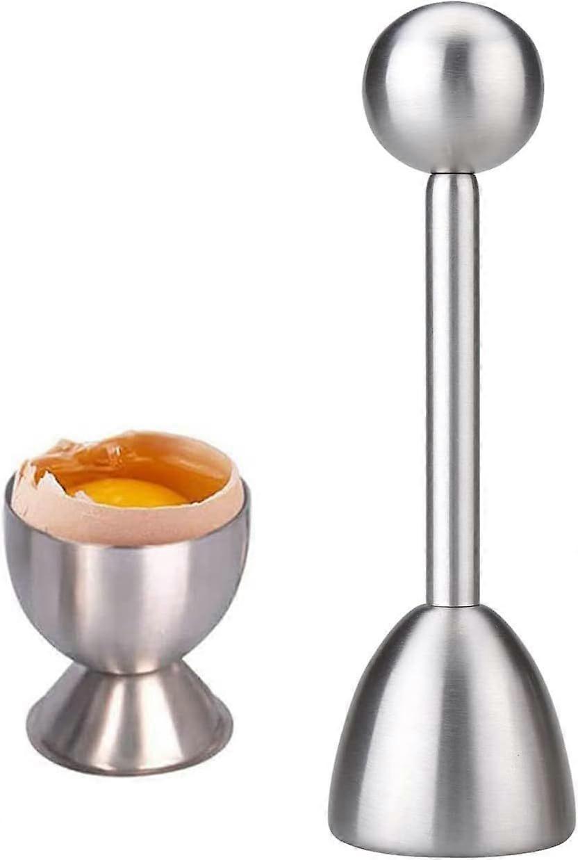 Egg topper Egg topper and egg opener made of stainless steel Shell opener Eggsecutor