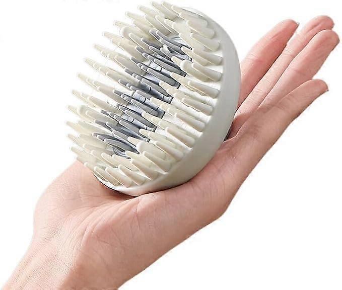 Silicone shampoo massage brush head massage comb