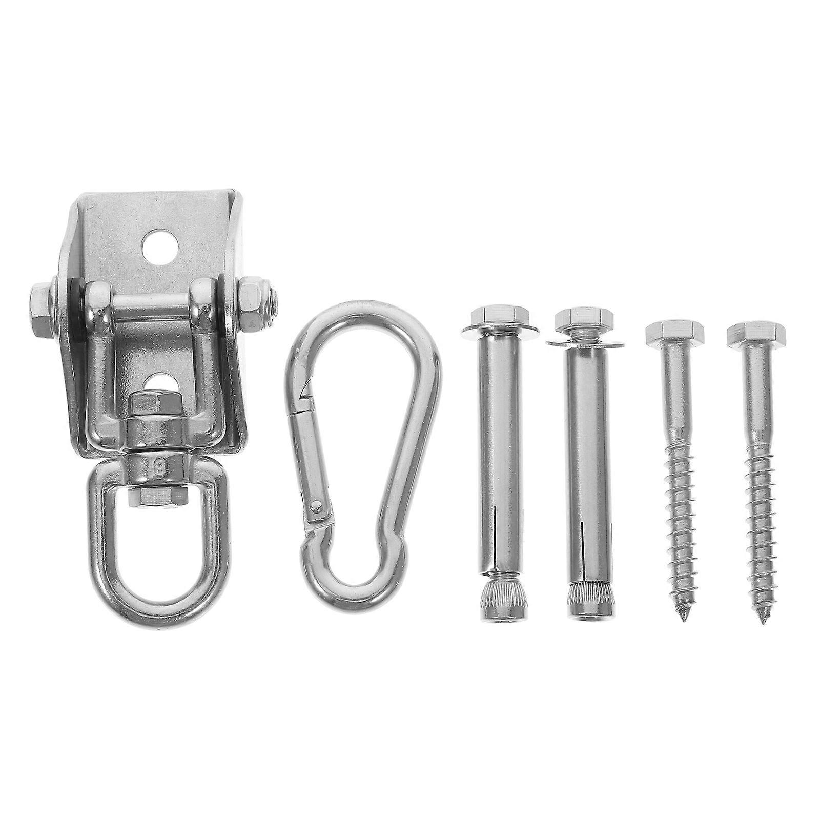 Hammock Wall Mount Swivel Swing Hangers Rotatable Hook For Hammock Gym Swing Sets 1Set
