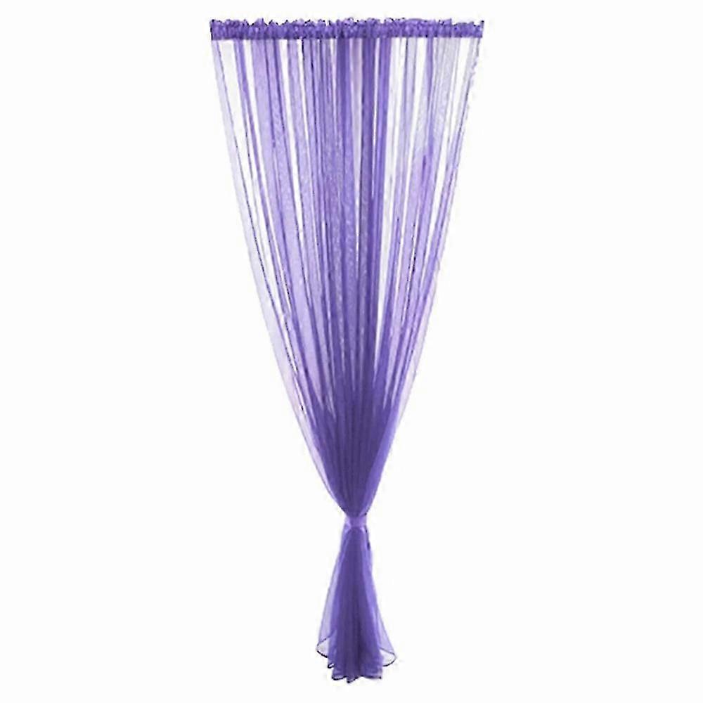 Skira gardiner 2,7 m längd polyester för sovrum vardagsrum