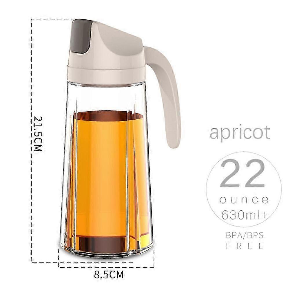 glass olive oil dispenser bottle leakproof dustproof automatic open close