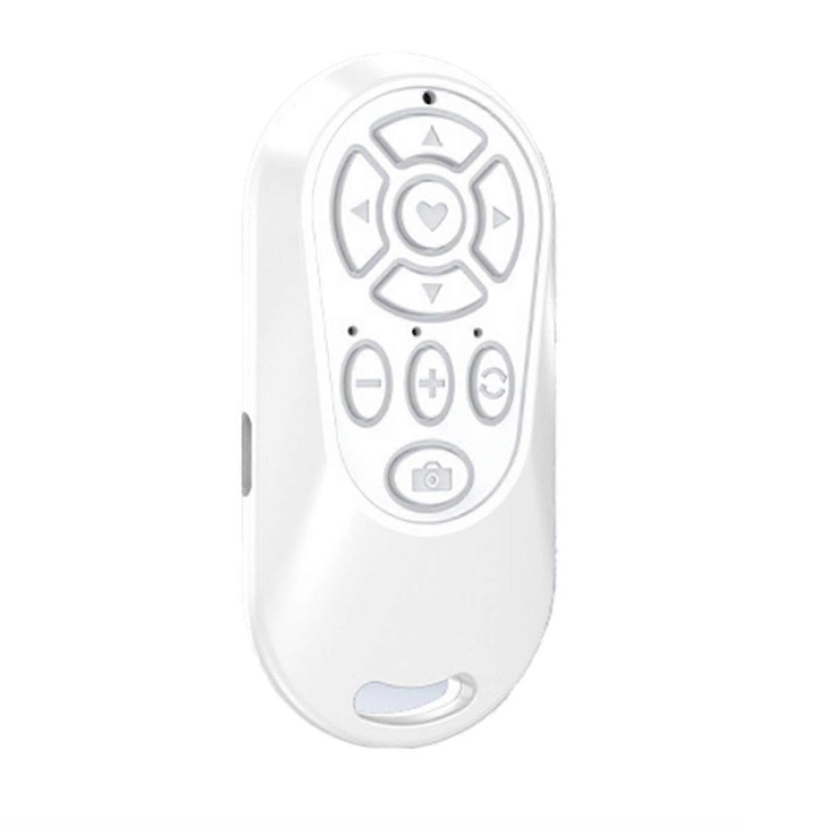 Wireless Bluetooth-Compatible Remote Control Button Controller Self-Timer Camera Stick Shutter Release Phone Black