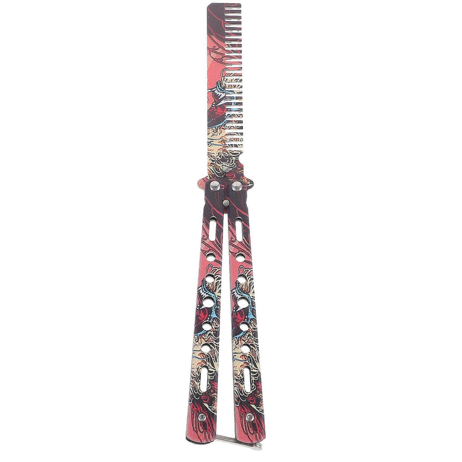 Stainless Steel Folding Comb for Hair Use 1 Piece