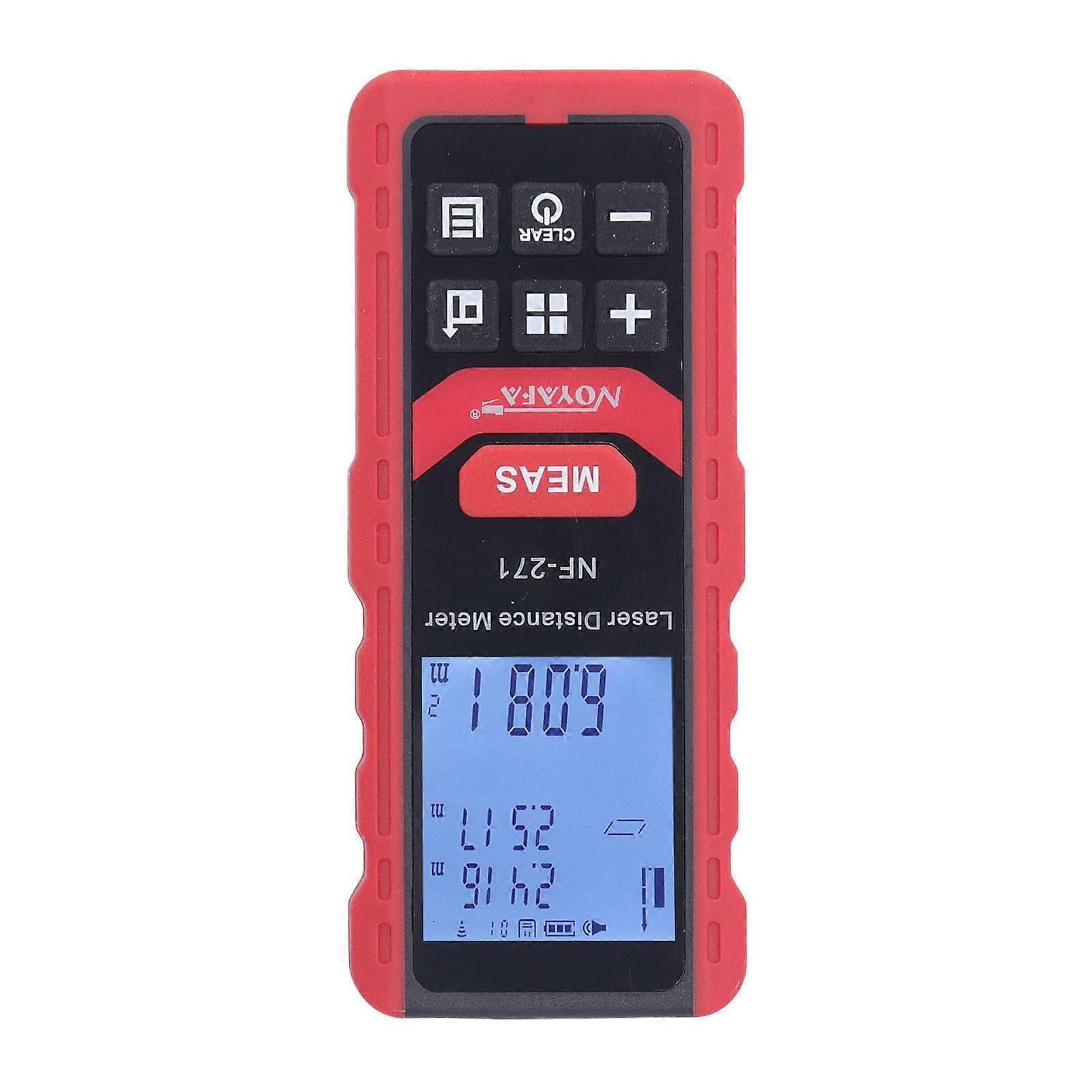 Leveling Tool, 50m High Precision Multifunction Electronic Distance Meter, Distance Ruler