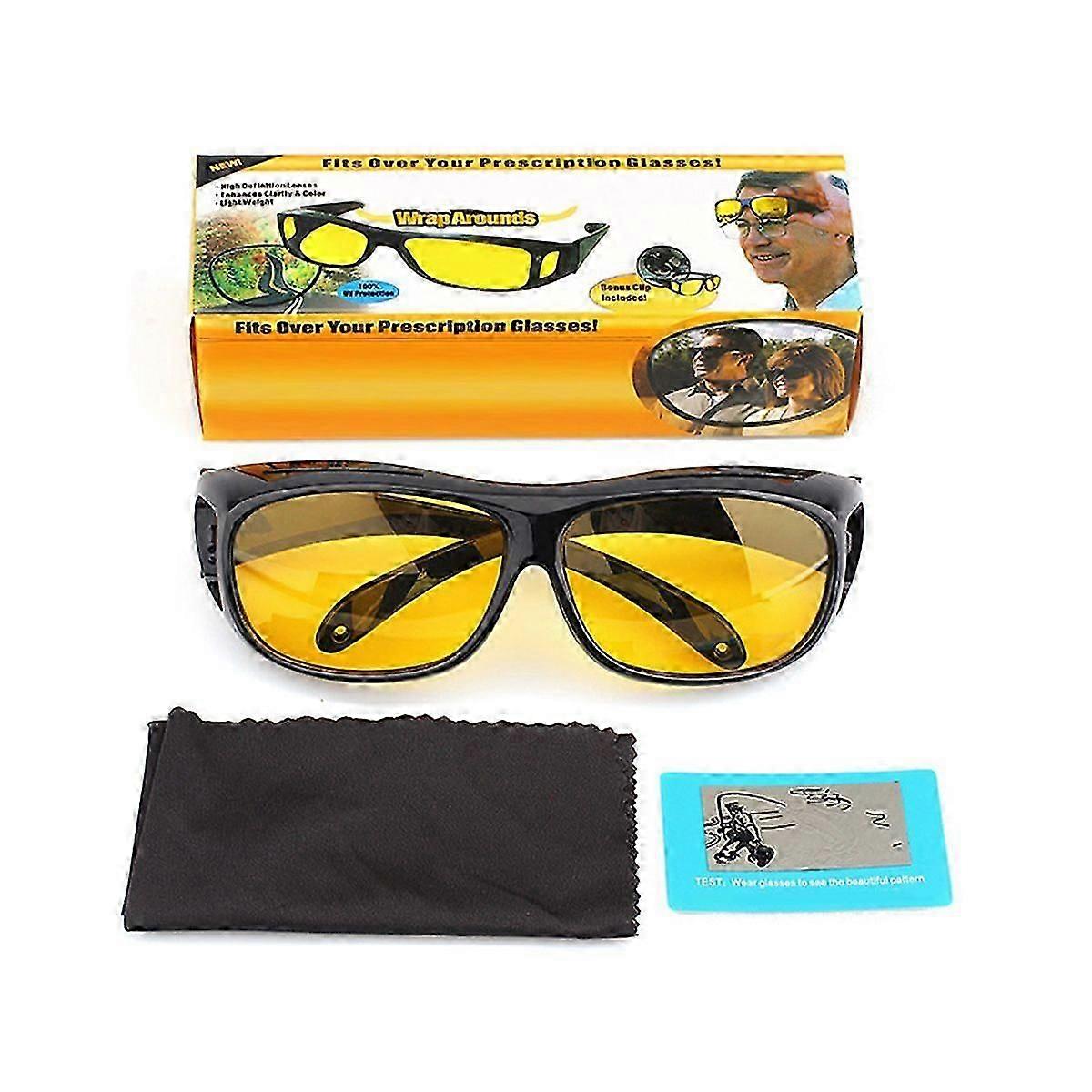 Night Driving Glasses Anti Glare Polarized HD Night Vision Glasses for Driving