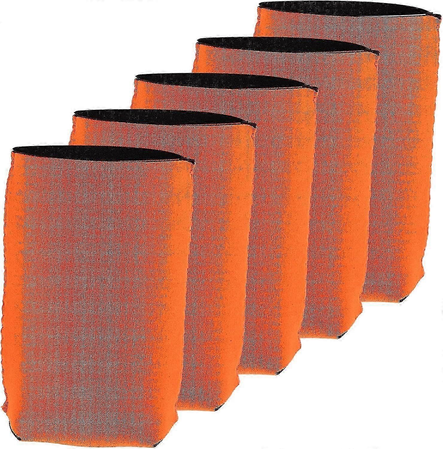5Pcs Can Sleeves Beer Bottle Sleeve Can Cooler Sleeve Soda Can Protector Insulated Beer Can Sleeve Bar Supply Beverage Sleeves Beer Soda Drink Holder