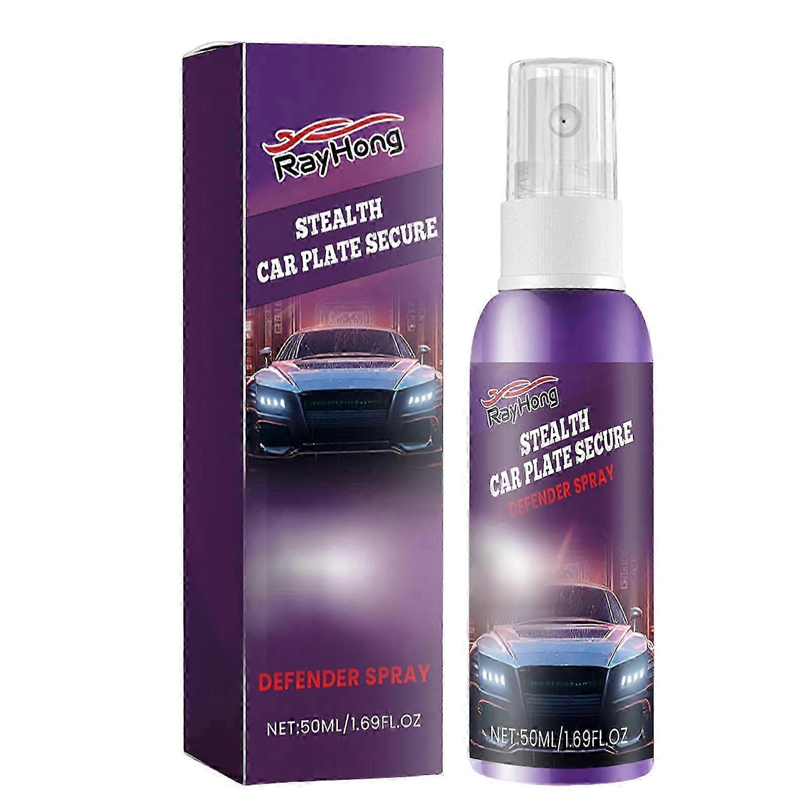 Invisible License Plate Coating with Long-Lasting Protection and Enhanced Safety with Invisibles Defense Spray