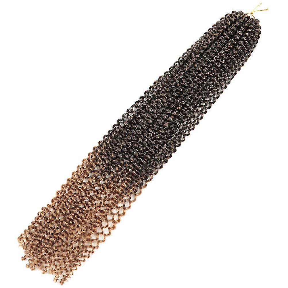 Curly Dreadlock Extensions Hair for Decoration 2Pcs Lightweight Comfortable Wig