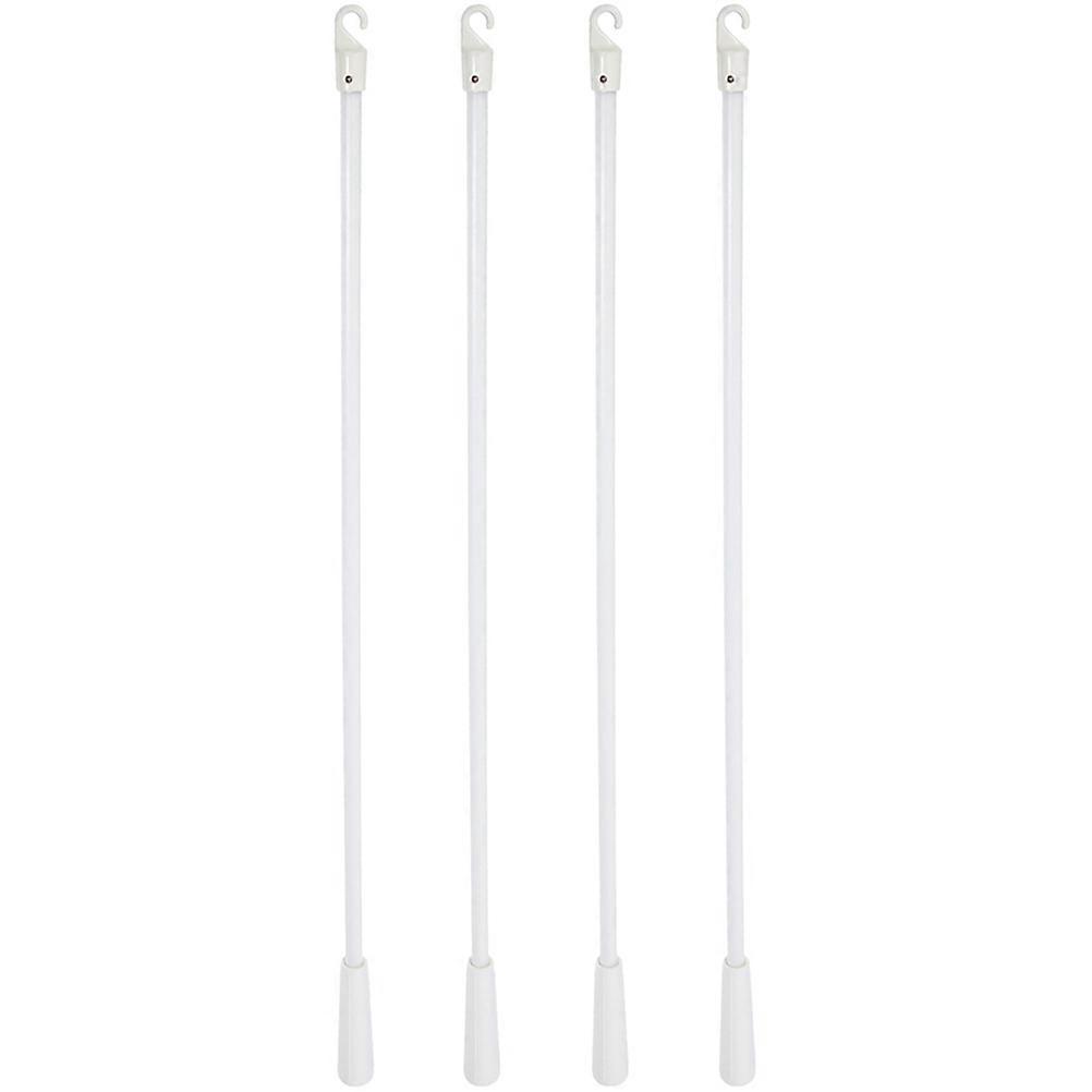 Long Window Blind Stick Blind Opener 12Pcs White Set
