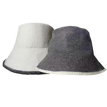 Sauna Hat, Felt Russian Sauna Hat, Water Absorbent Bath Hat, Reusable Fisherman Sauna Cap, Banya Hat for Men Women