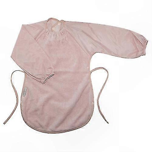 Adjustable Bib with Side Press Studs for Messy Eaters