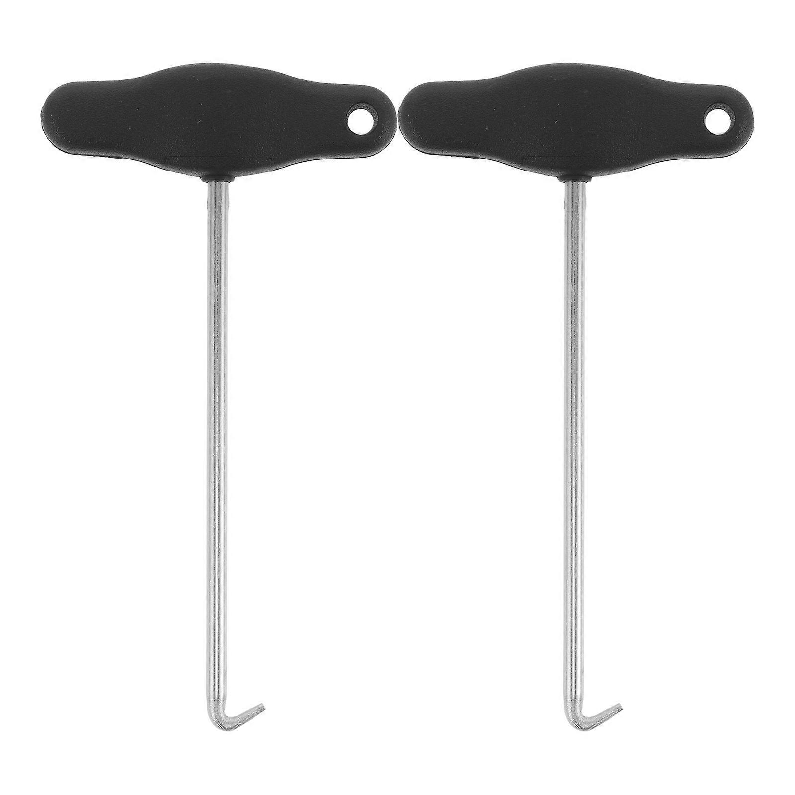 Ice Skates Boots Lace Tightener Shoe Lace Tightener 2Pcs Steel and Plastic