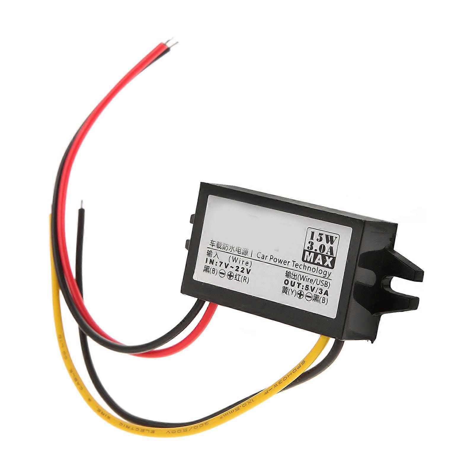 Voltage Rectifier Boost Converter Electronic Devices Abs Black Compact Module 1Pack