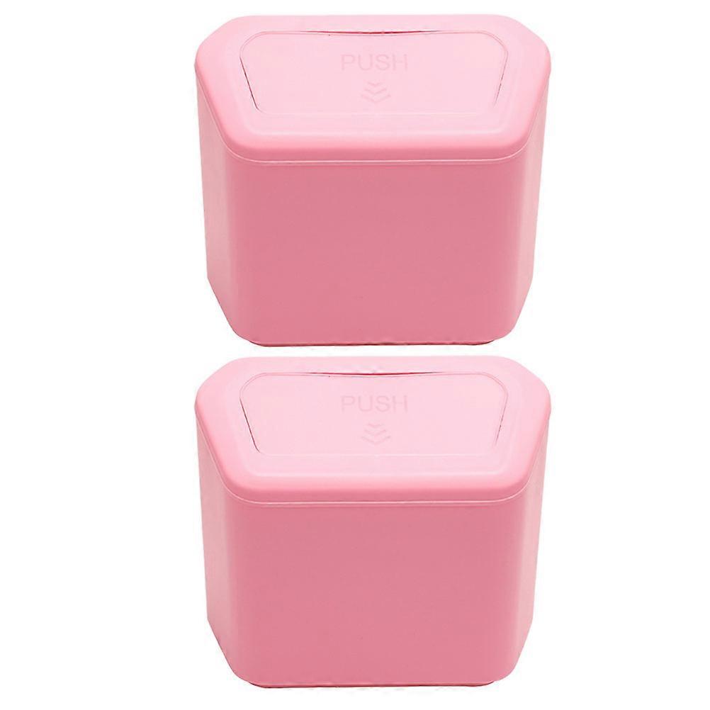 Car Trash Can Door Hanging Garbage Bin Vehicle Storage Container 4Pcs