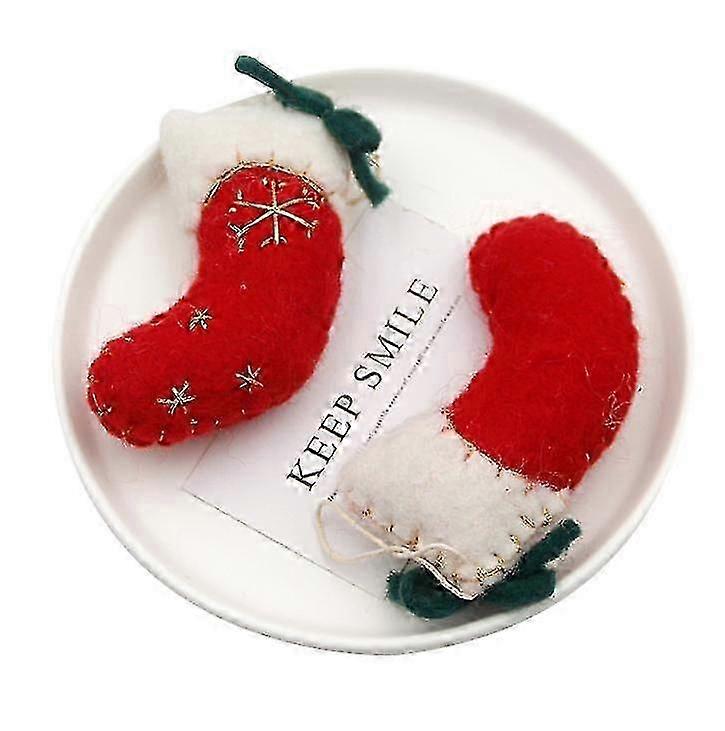 Christmas Holiday Stockings Christmas Hanging Bags Tree Decorations