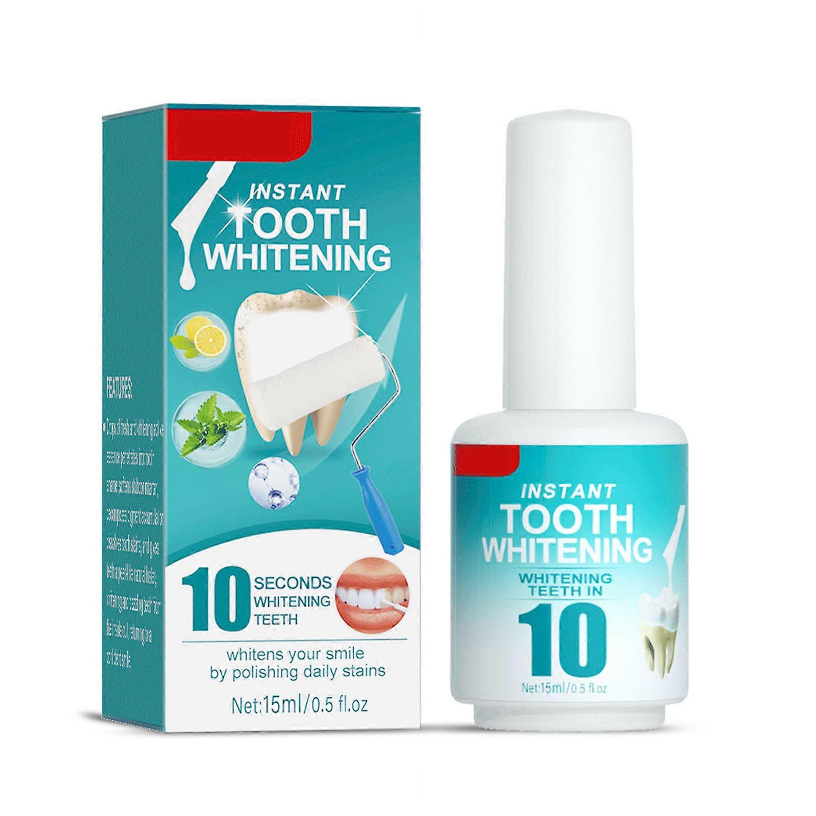 15ml Instant Tooth Whitening Paint Remove Stains Quickly No Sensitivity Fresh Breath Oral Care for Bright Smile and Easy Application