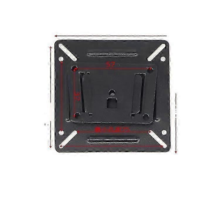 Computer monitor mount bracket wall mounted for 14 to 27 inch displays