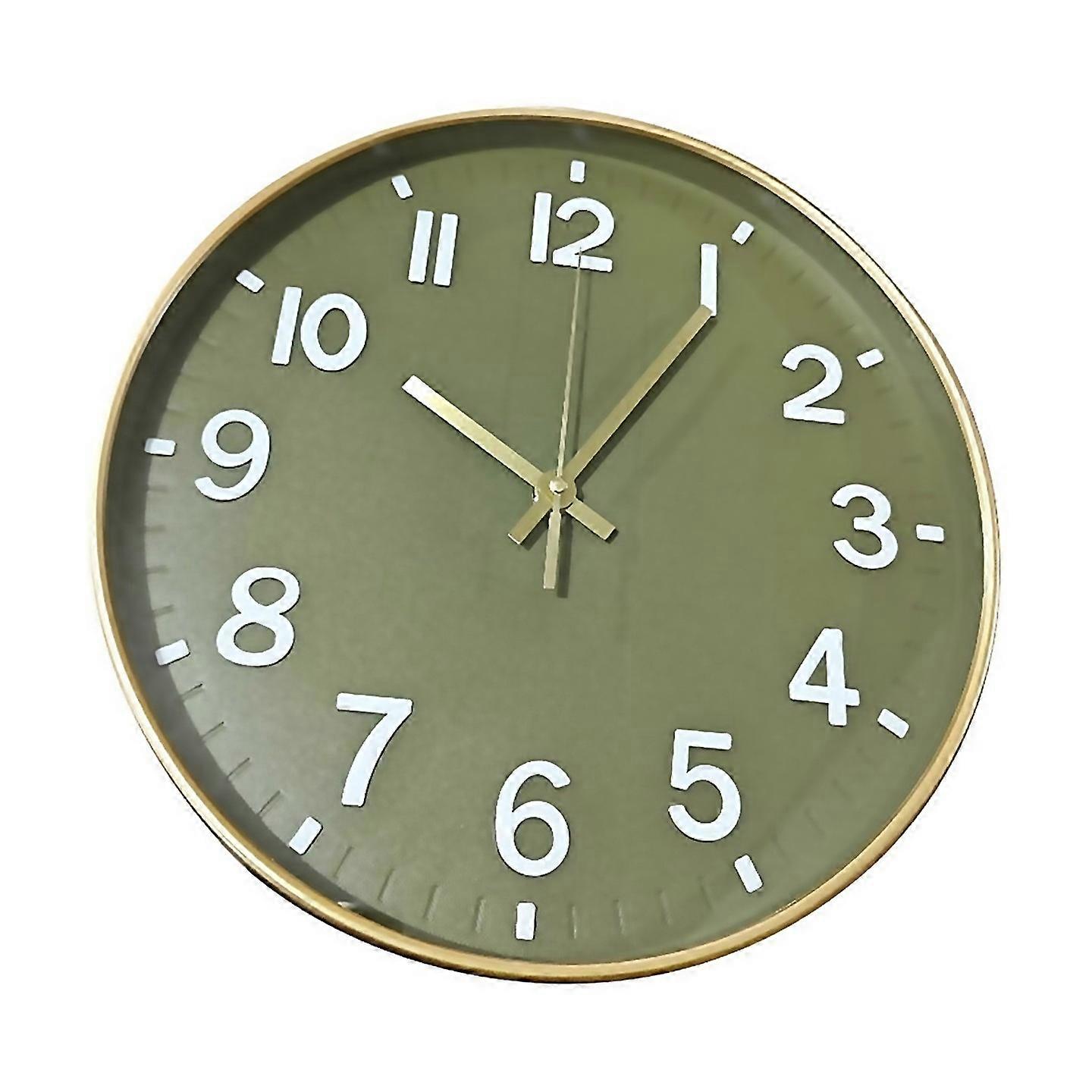 For Wall Clock 12 Inch Silent Wall Clocks Battery Operated