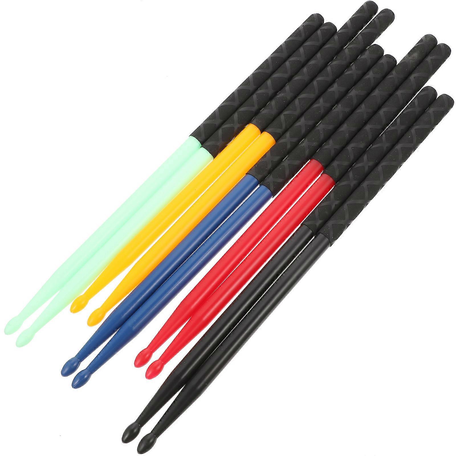 20Pairs Drumsticks Nylon 5a for Music Playing Assorted Color Drum Sticks