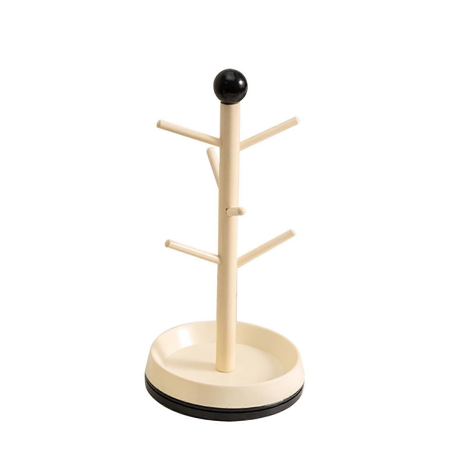 Cup Drying Rack For Baby Bottles Mugs And Glass Bottles White And Black 15x31.8cm