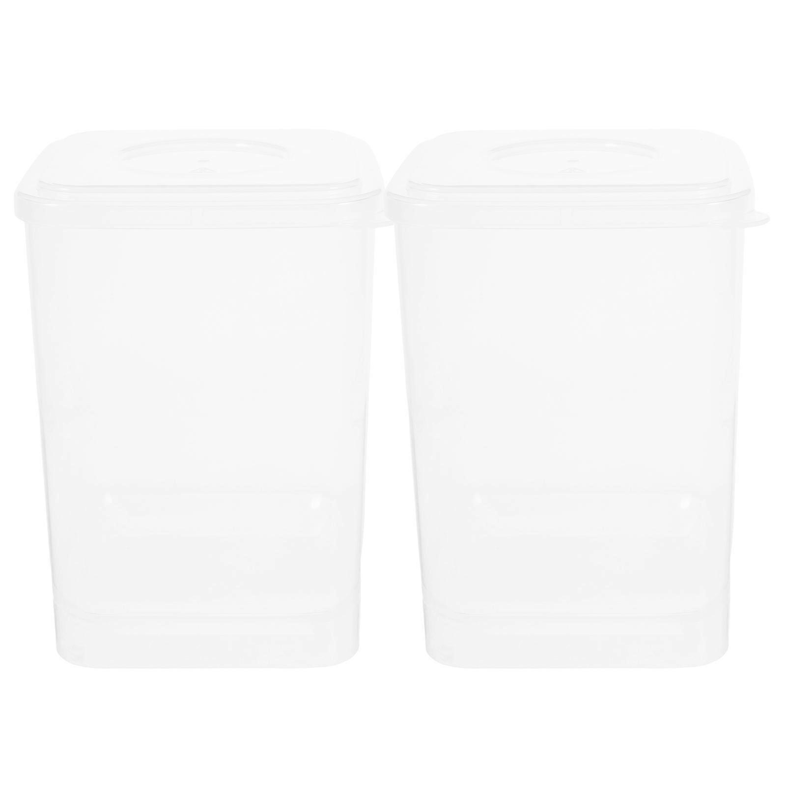 Clear Yogurt Box Food Storage Containers for Airtight Storage 6Pcs