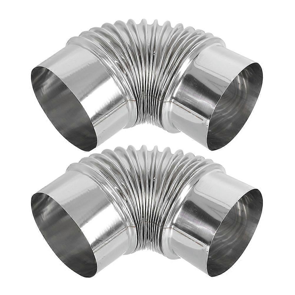 Stainless Steel Flue Gas Pipe For Homeowners With 8 Pcs Designed For Water Heater Ventilation Ensuring Secure Connection And Effective Exhaust