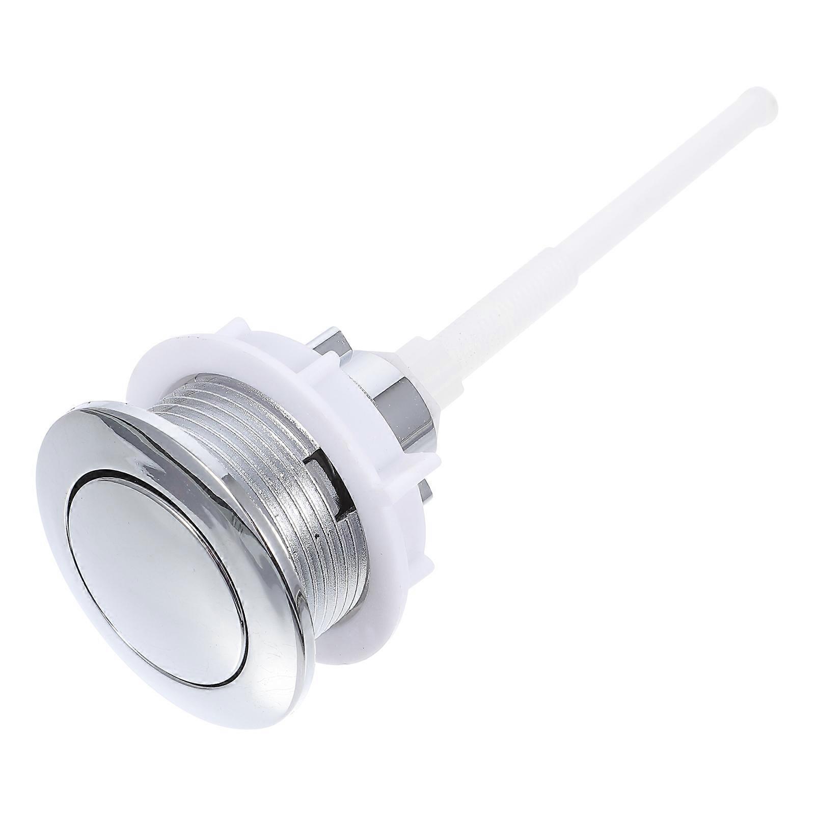 Bathroom Toilet Tank Round Button for Durable Replacement 2Pcs
