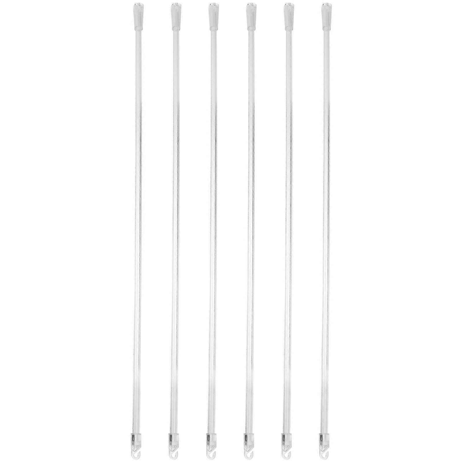 Vertical Blind Rod Replacement 18 Pcs Connecting Louver And Rod Ideal For Home Use Featuring Straight Shape For Easy Opening And Closing Control