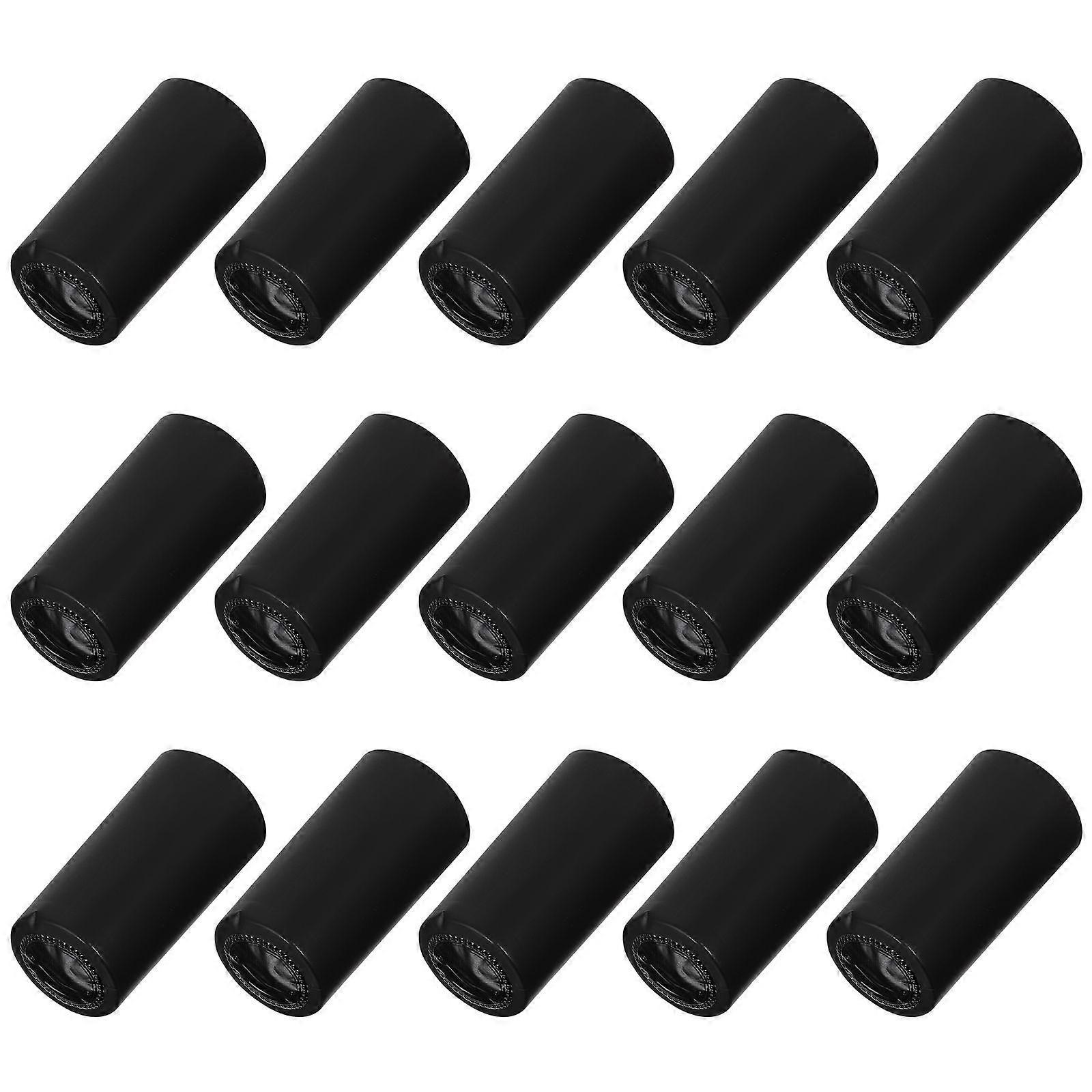 Heat Shrink Capsules for Protection 300Pcs Black Seal Caps