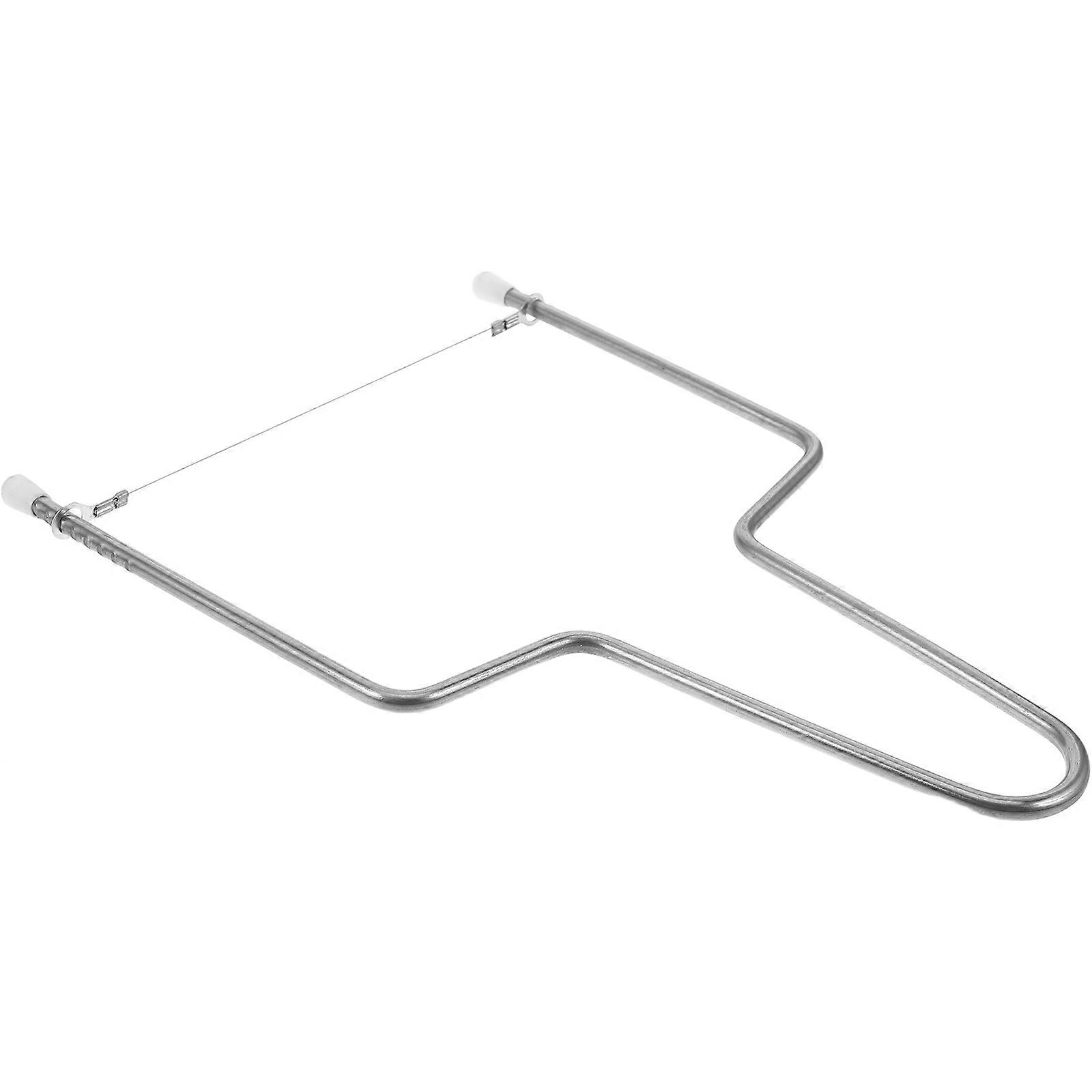 Stainless Steel Cheese Wire Cutter for Precise Slicing 2Pcs Set