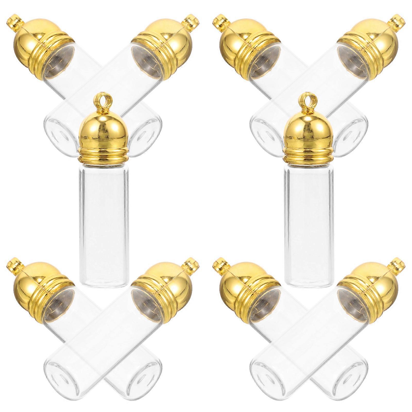 Mini Wish Bottles Glass Jar with Stopper 20Pcs for DIY Use