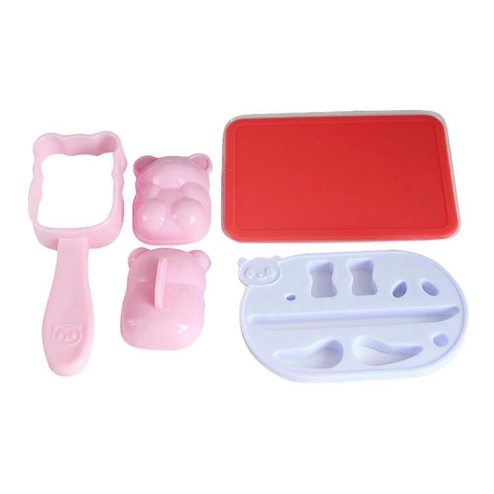Seaweed Cutter 15Pcs Panda Design Set for Making Rice Balls
