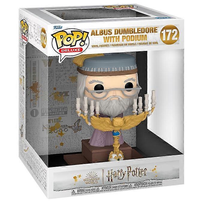 Dumbledore Popfigur med podium - Harry Potter samlerobjekt