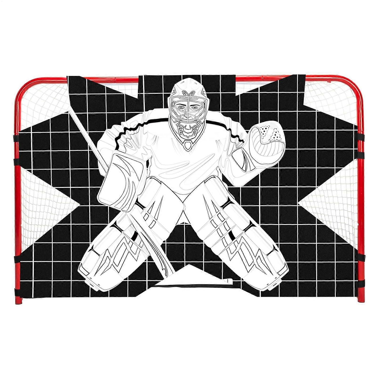 Hockey Targets Model Precision Hockey Coach 122x183 cm Training Equipment for Shooting Accuracy