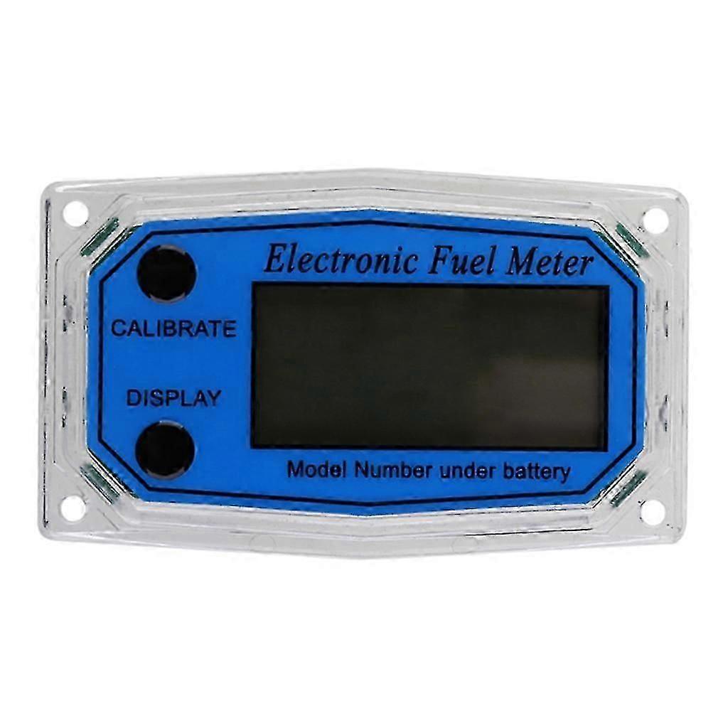 Fuel Meter Gas Fuel Oil Flowmeter Lcd Gasoline Kerosene Meter Display Chip