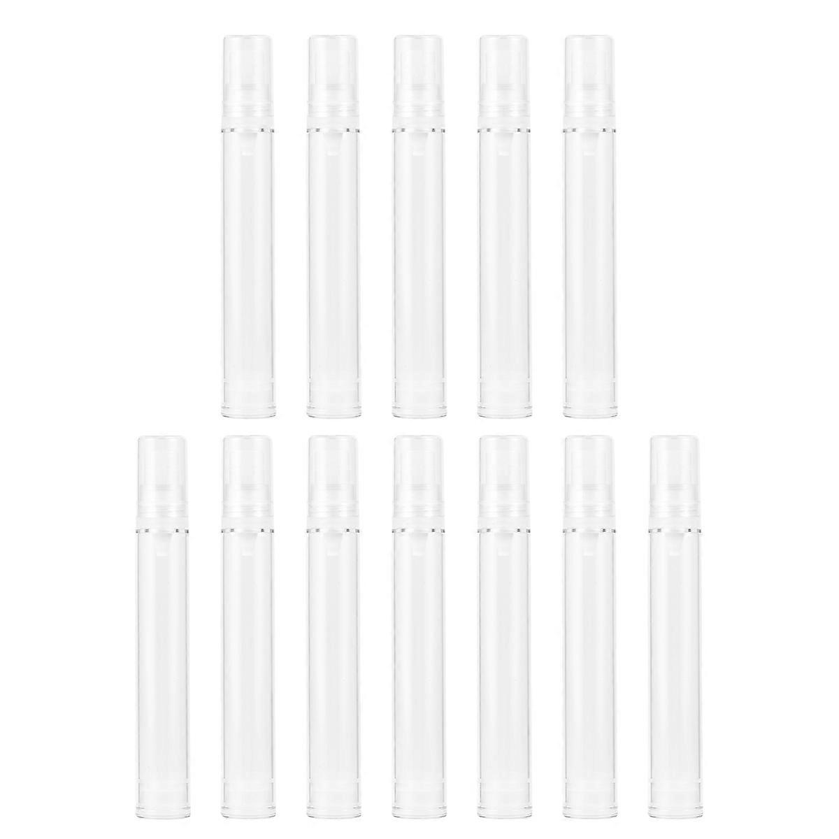 Sunscreen Sprayer Press Pump Bottle for Storage Use 36Pcs White Set