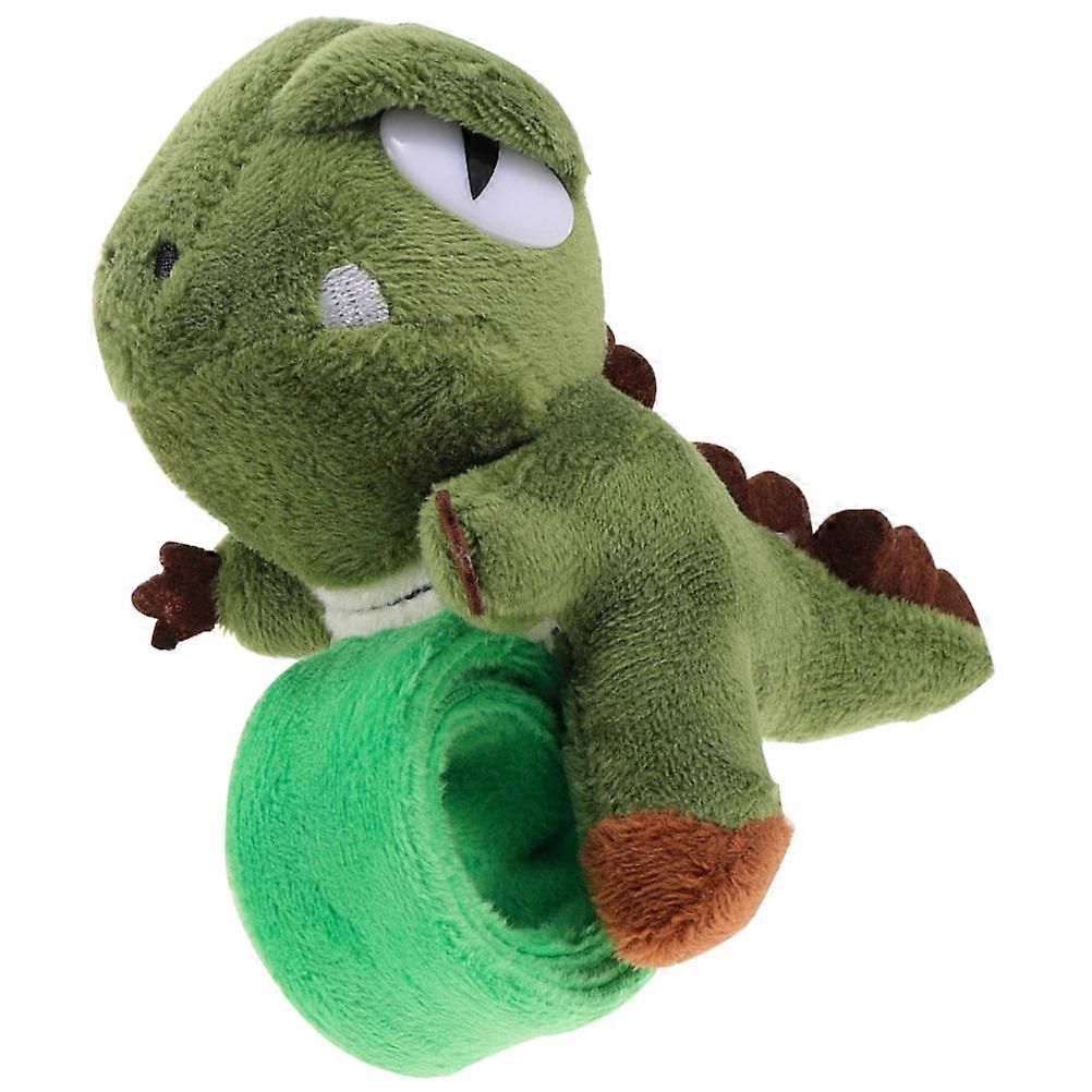 Dinosaur Slap Wristband Accessory For Teens Plush Material Comfortable Wear 1Pcs