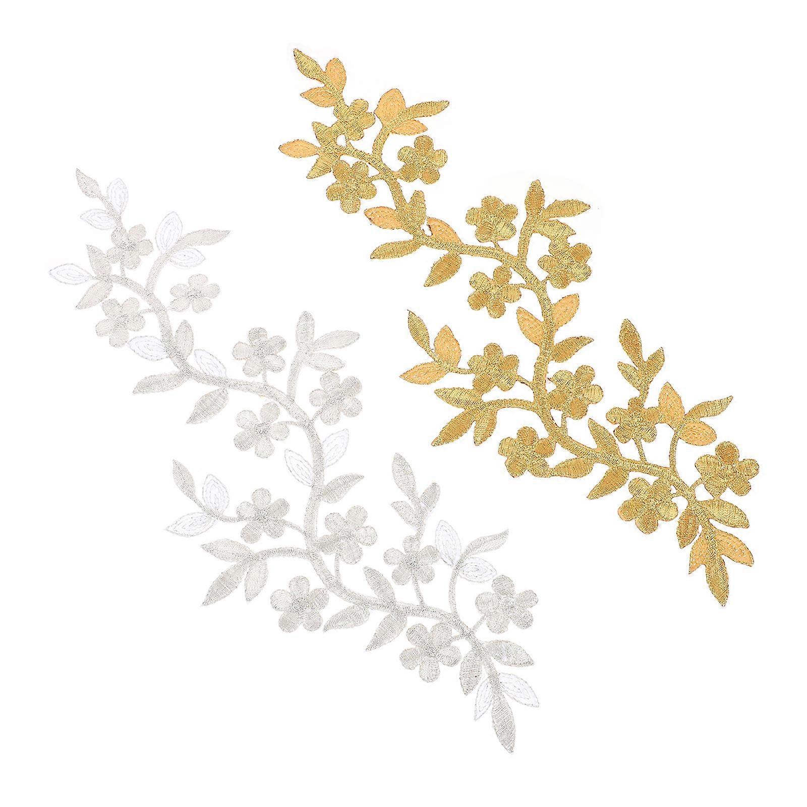 Embroidery Sewing Applique Clothes Patch for Repair 8Pcs Set Assorted Color