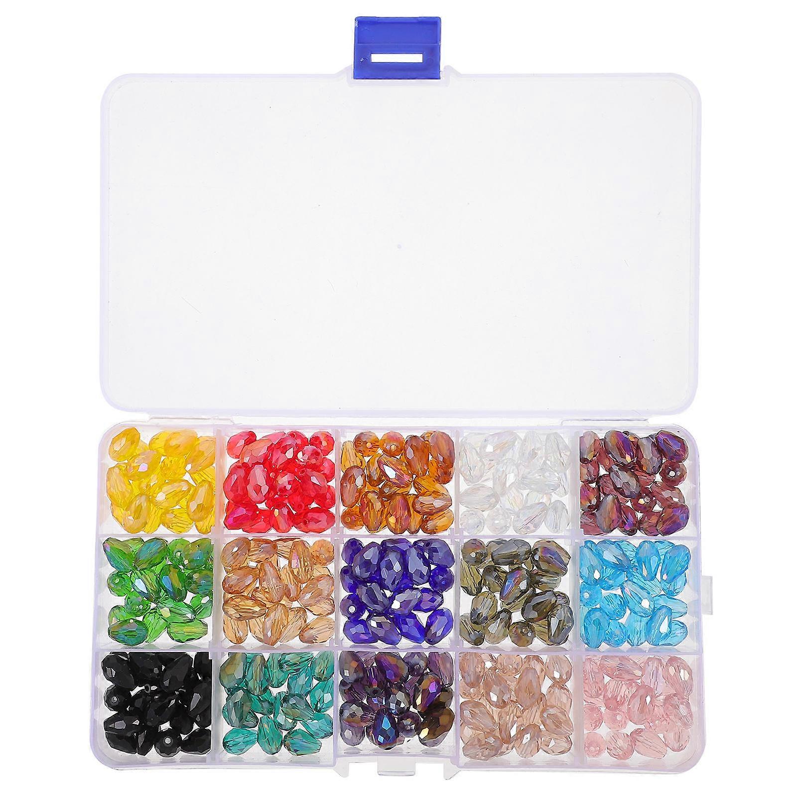 Spacer Loose Crafting Bead Glass Beads For Jewelry Components Assorted Shape 1 Box