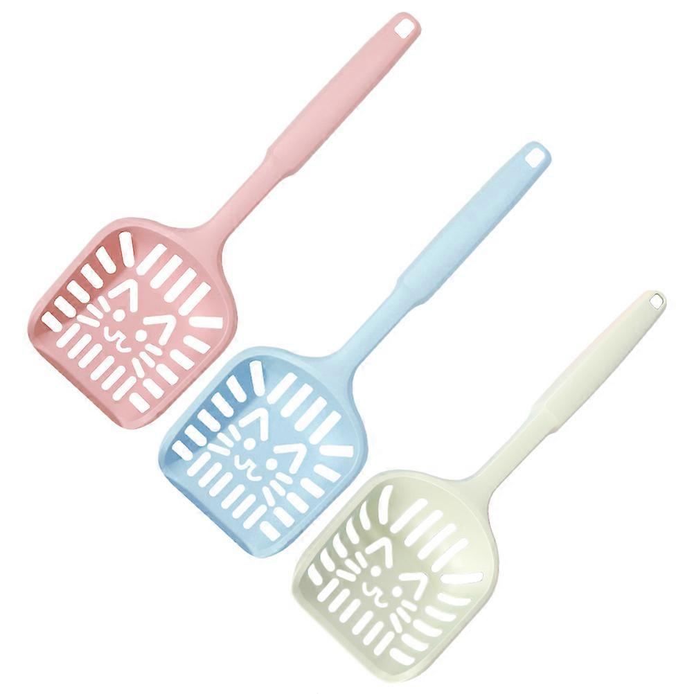 Cat Litter Scoop Deep for Effective Pet Cleanup 6Pcs Assorted Colors
