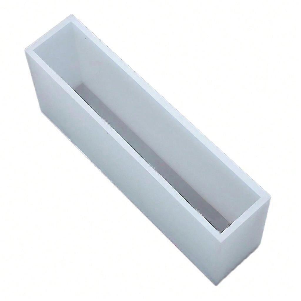 Silicone Mold Square Long Rectangle Shape Molds for Making Handmade Specimen Candles DIY Craft Mold Home Table Ornament