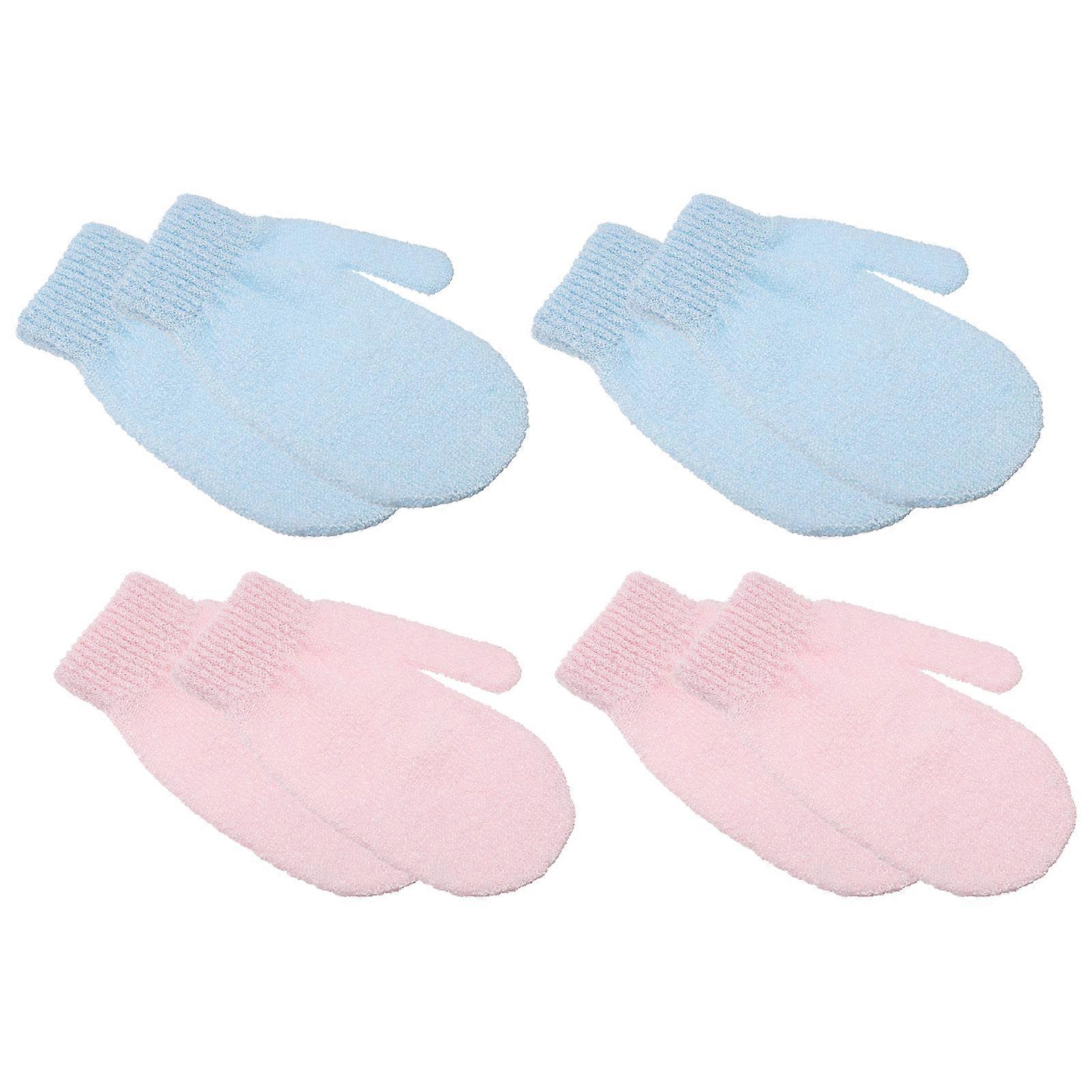 Bath Scrubbing Gloves Thickened for Exfoliating 16Pcs Bath Set