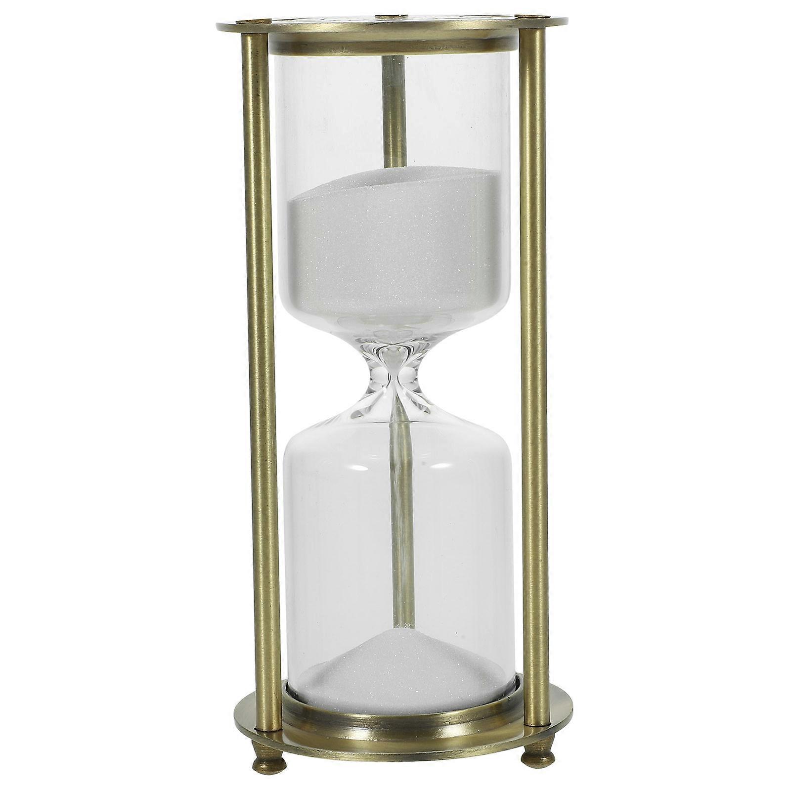 Vintage Sand Timer Sand Clock Hourglass for Decor 4Pcs Table Centerpiece
