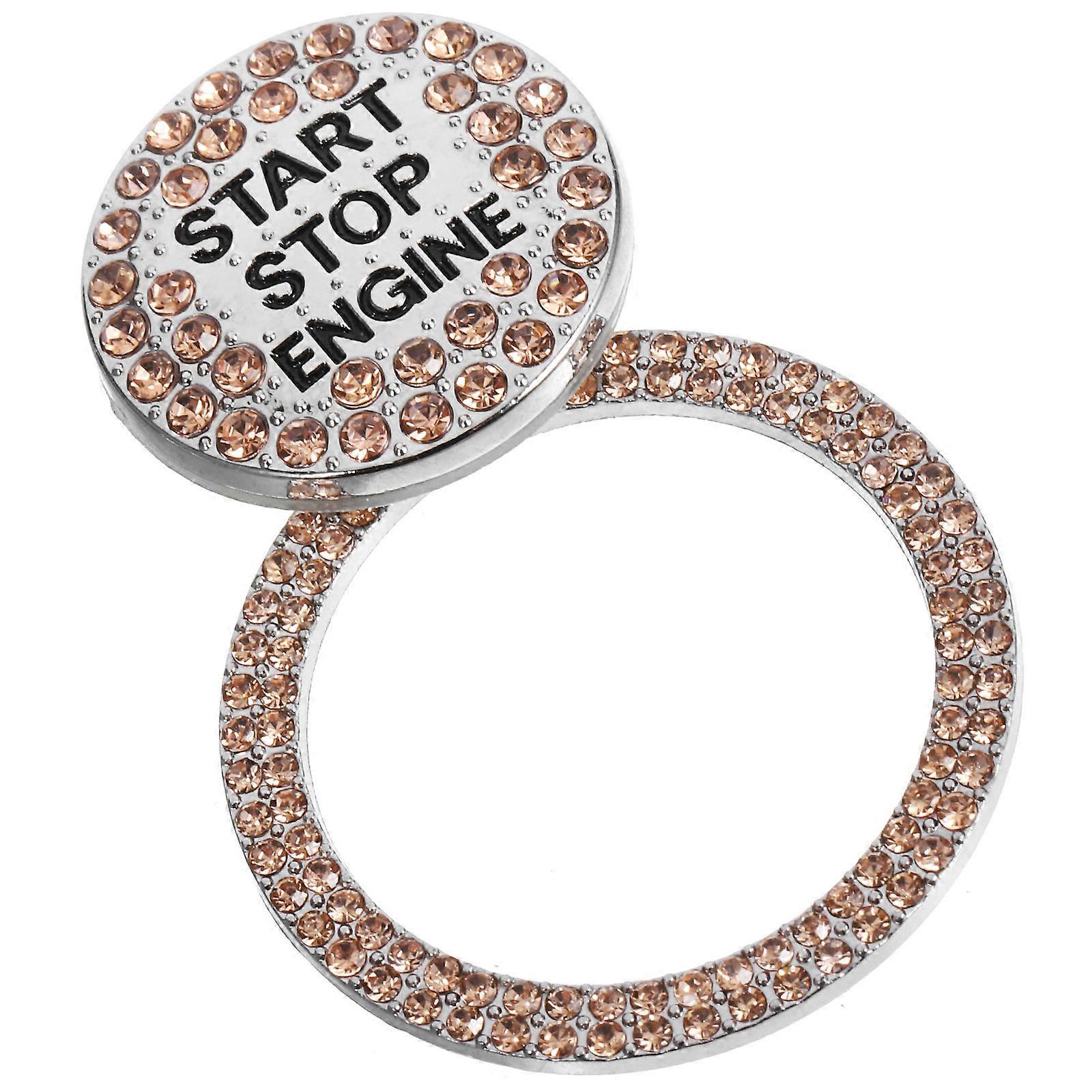 Orange Car Engine Ring Cover for Decorative Protection